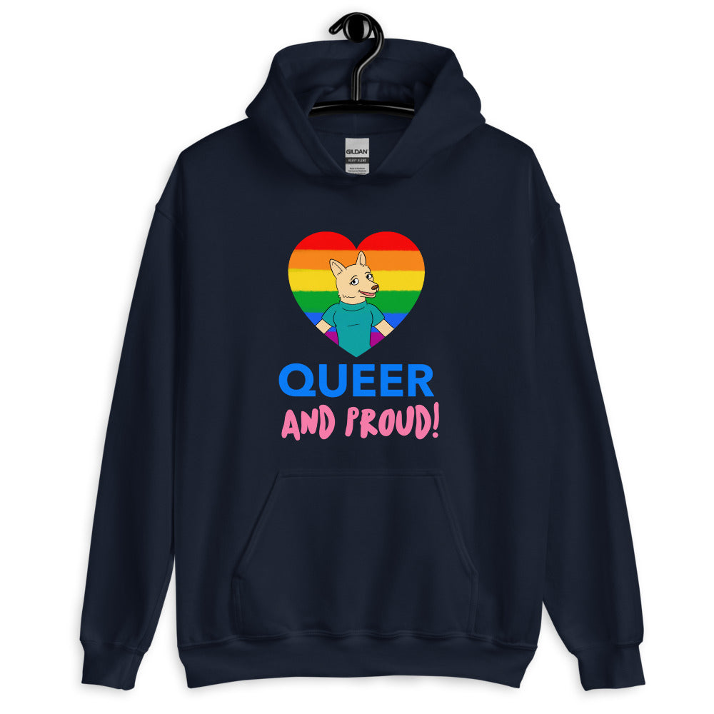 Queer And Proud Unisex Hoodie