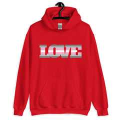 Demigirl Love Unisex Hoodie