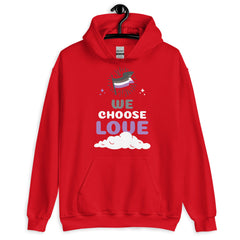 Asexual We Choose Love Unisex Hoodie