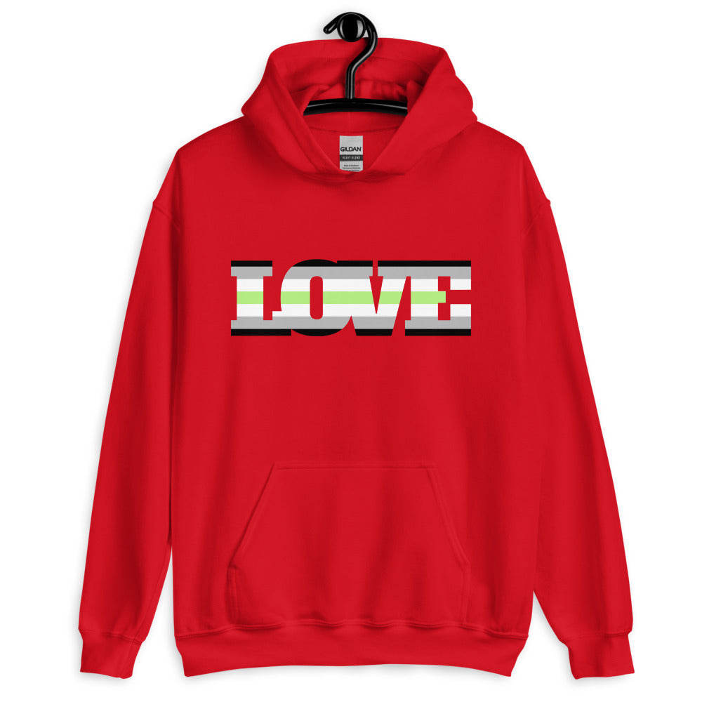Agender Love Unisex Hoodie