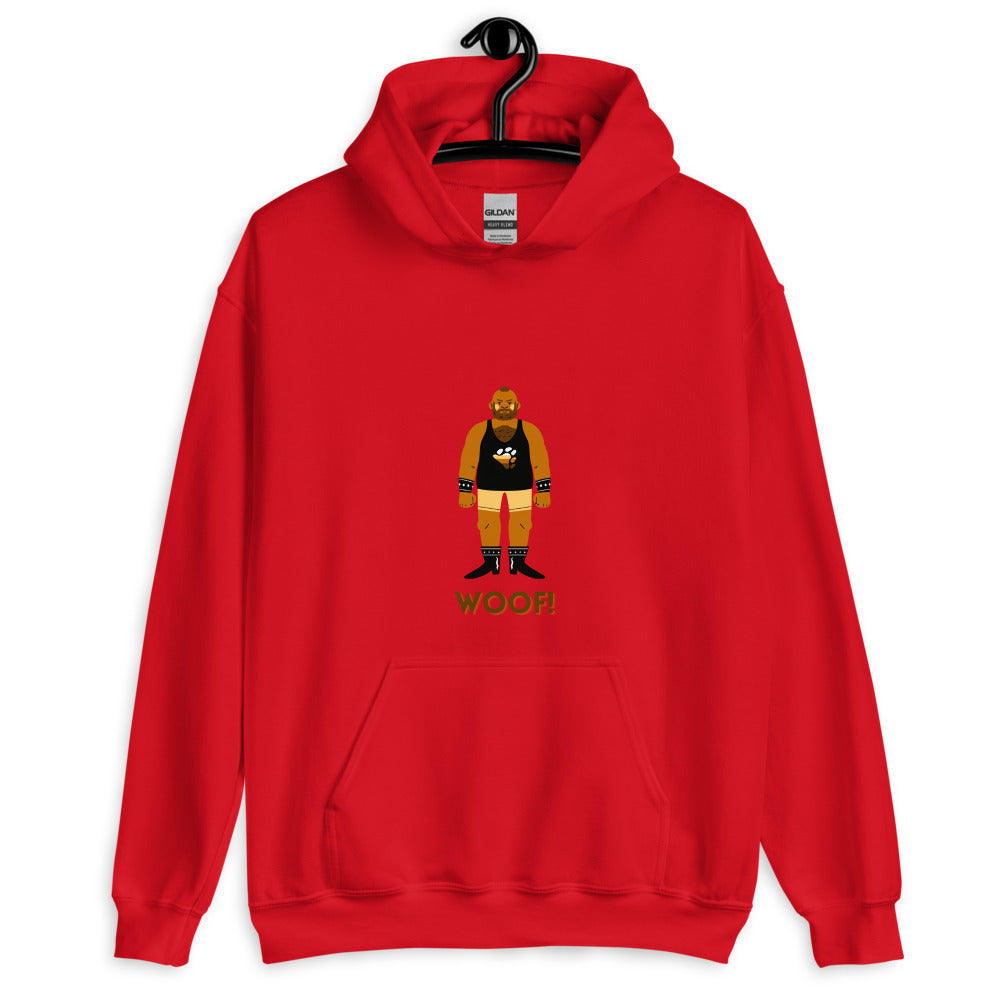 Woof! Gay Bear Unisex Hoodie