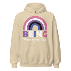 Being Proud Of Who I Am! Genderfluid Unisex Hoodie
