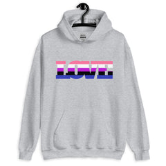 Genderfluid Love Unisex Hoodie