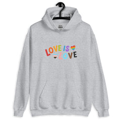 Love Is Love LGBTQ Unisex Hoodie