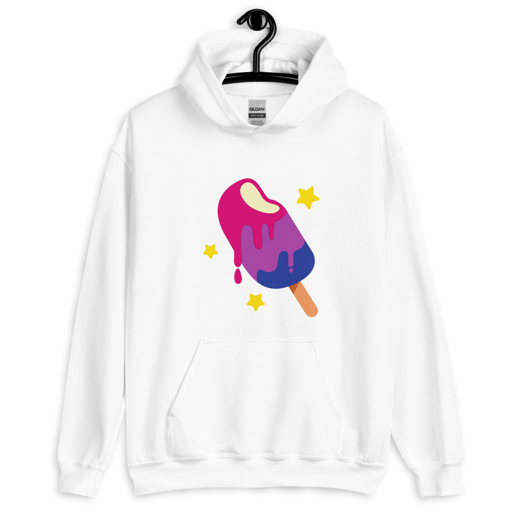 Bisexual Popsicle Unisex Hoodie