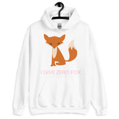 I Give Zero Fox Unisex Hoodie