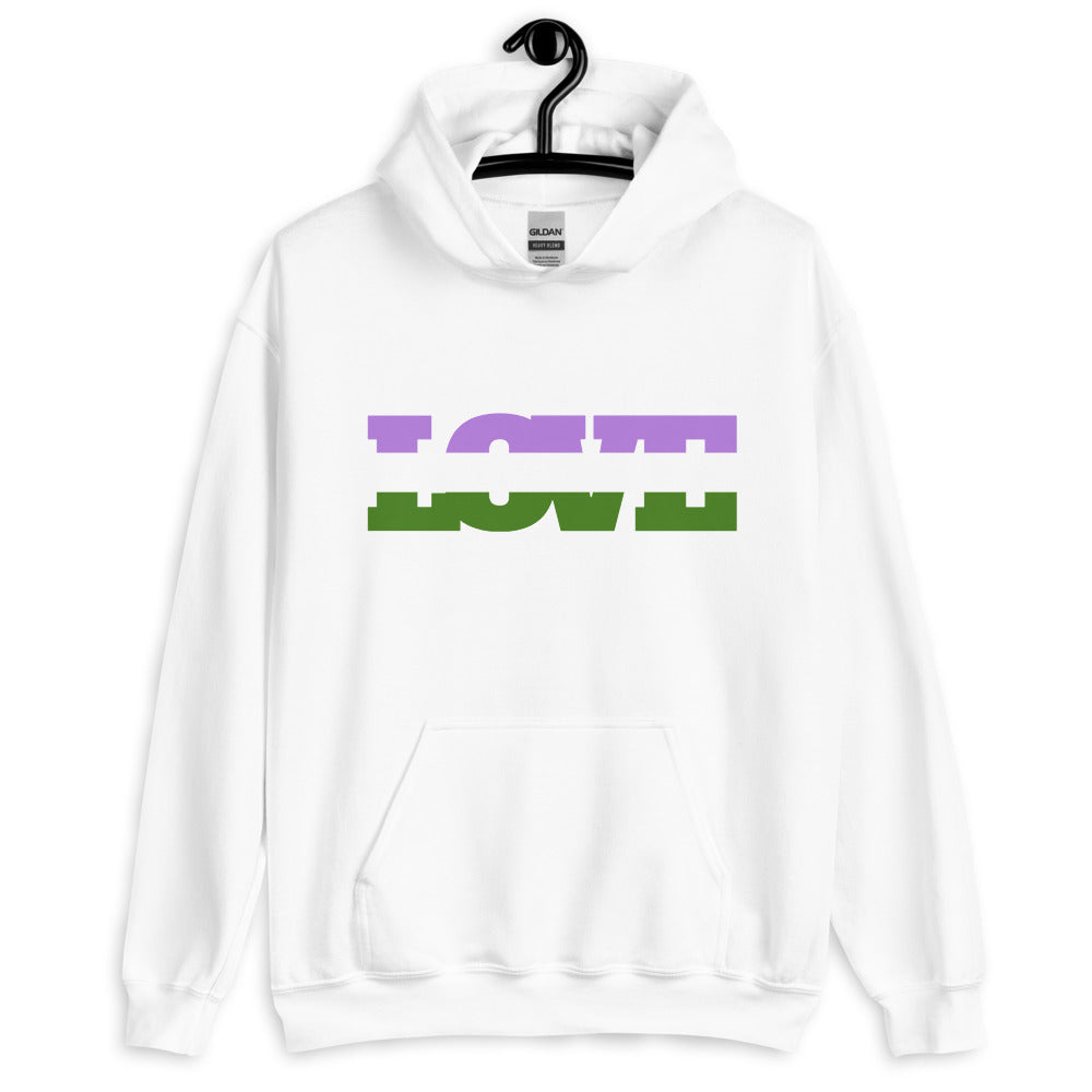 Genderqueer Love Unisex Hoodie
