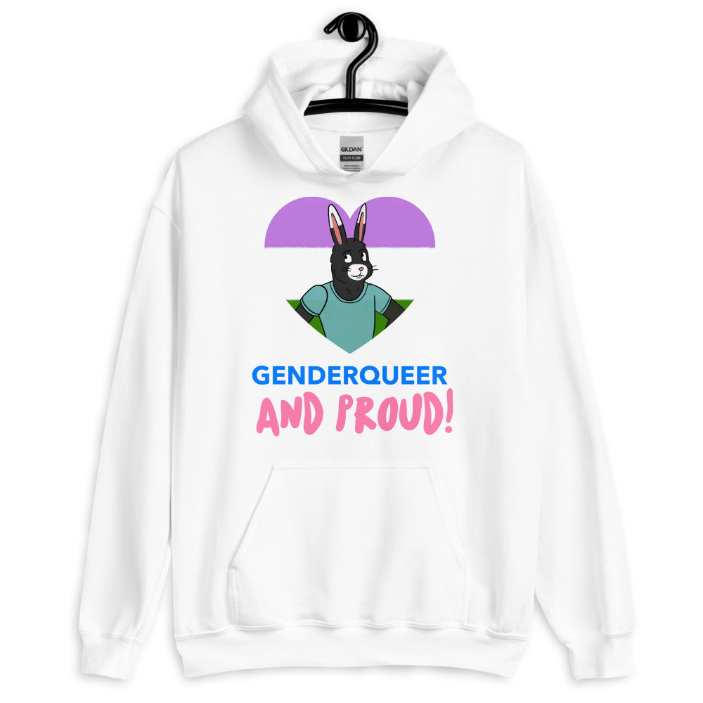 Genderqueer And Proud Unisex Hoodie