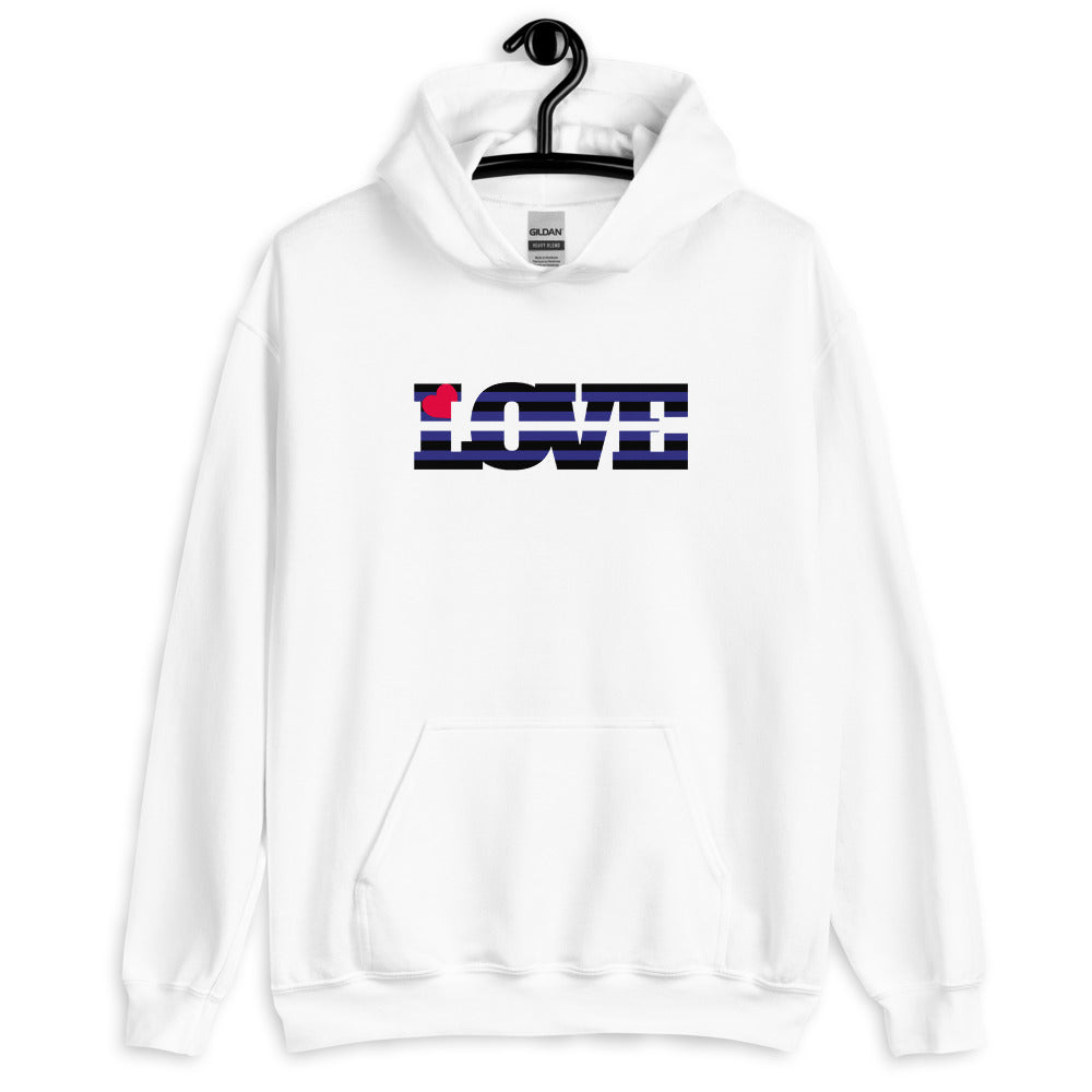 Leather Pride Love Unisex Hoodie