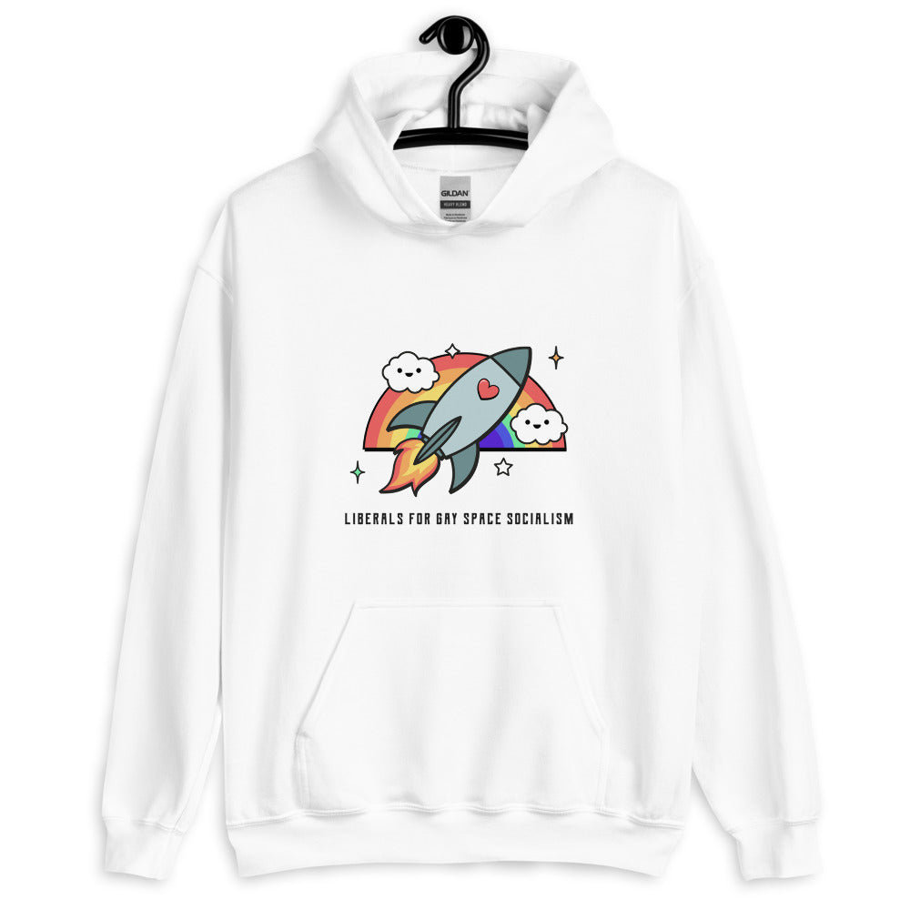 Liberals For Gay Space Socialism Unisex Hoodie