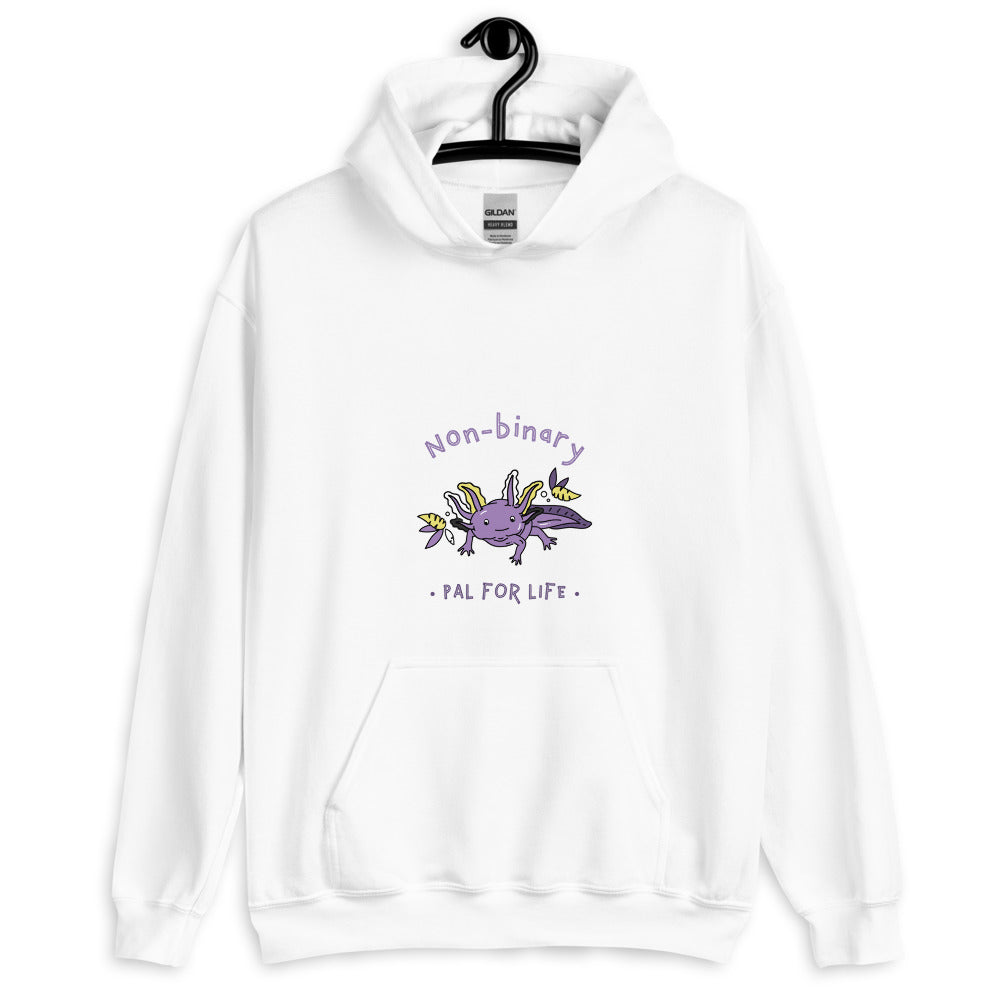Non-Binary Pal For Life Unisex Hoodie