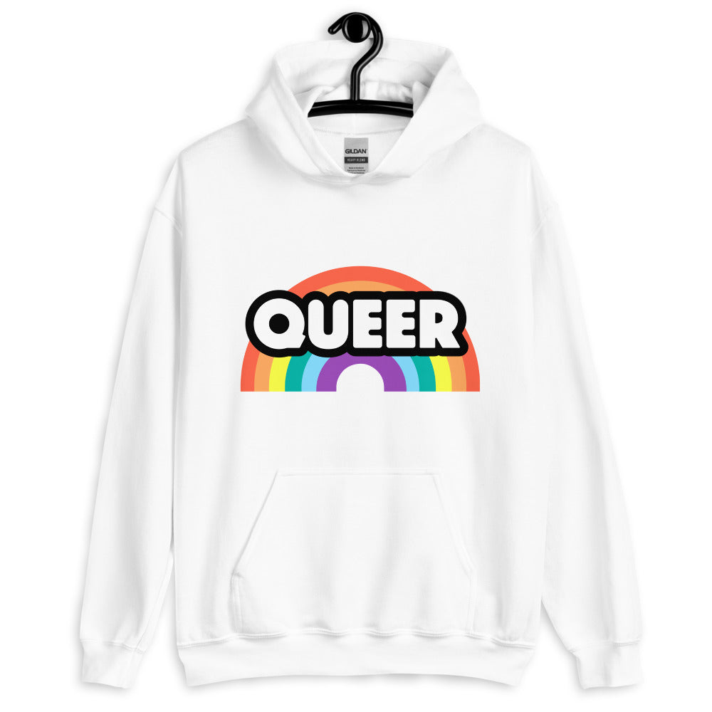 Queer Rainbow Unisex Hoodie