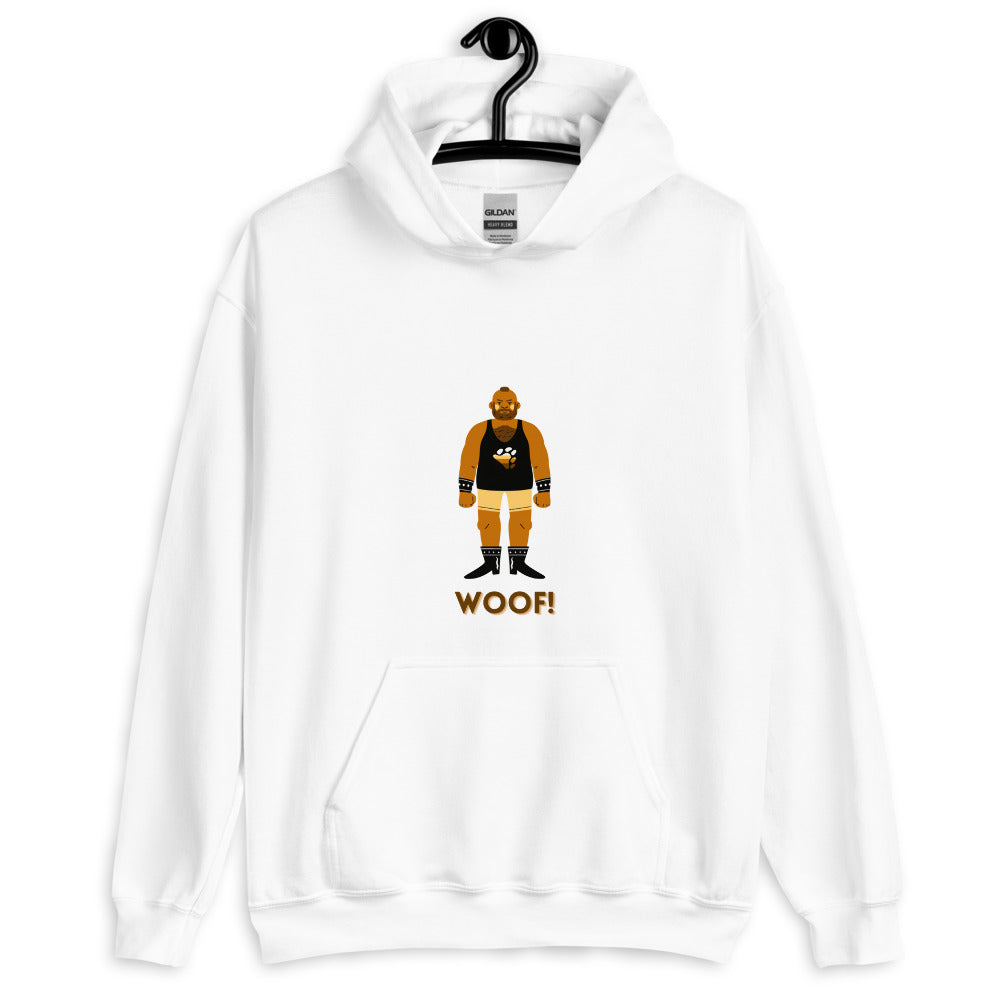 Woof! Gay Bear Unisex Hoodie