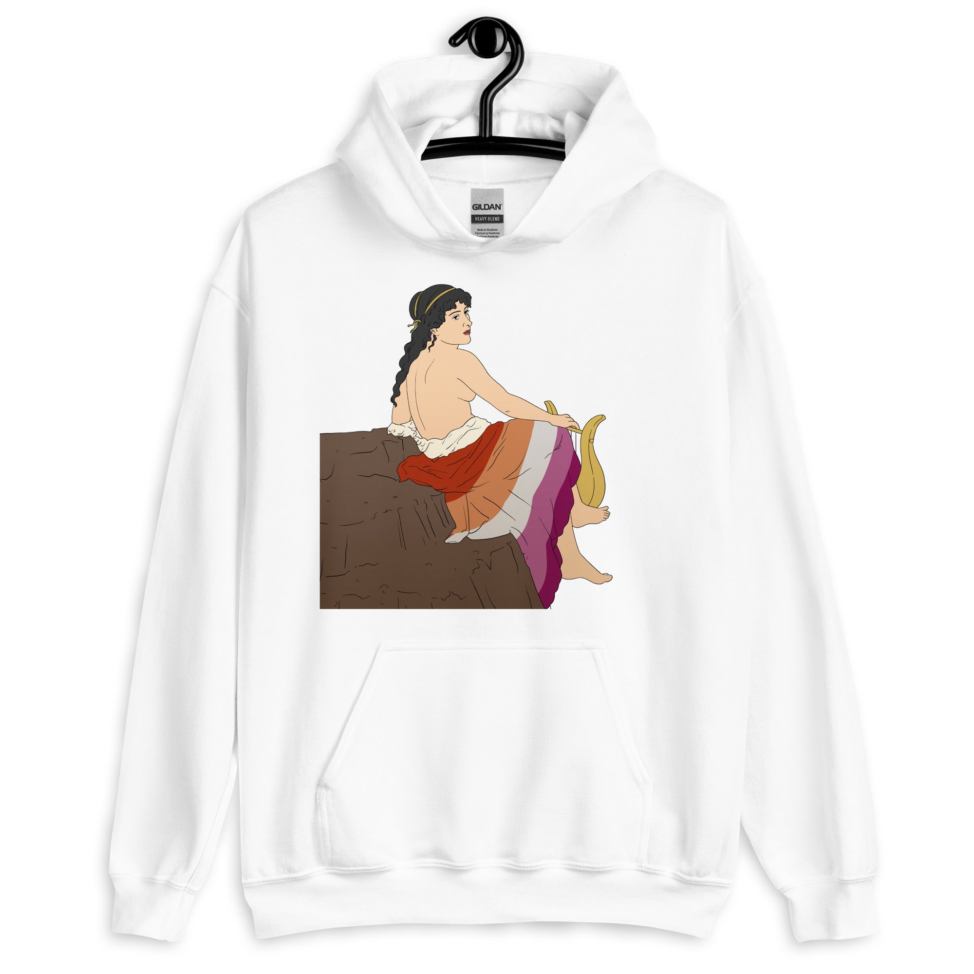 Sappho of Lesbos Unisex Hoodie