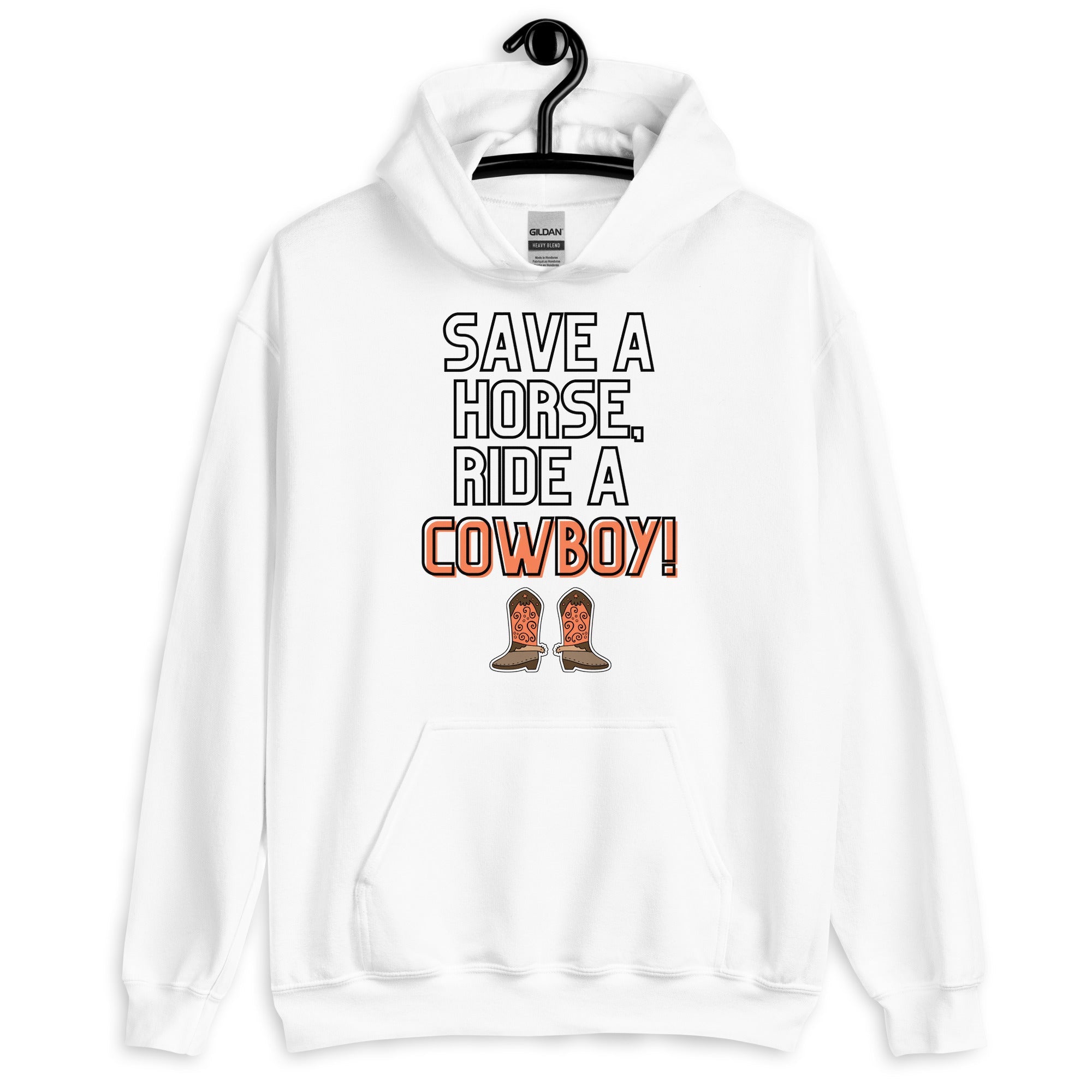 Save a Horse Ride a Cowboy Unisex Hoodie