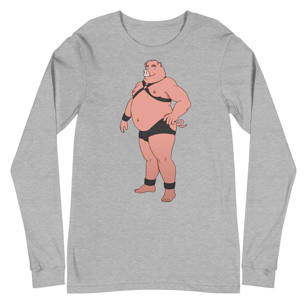 Gay Pig Unisex Long Sleeve T-Shirt