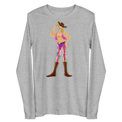 Gay Cowboy Unisex Long Sleeve Tee