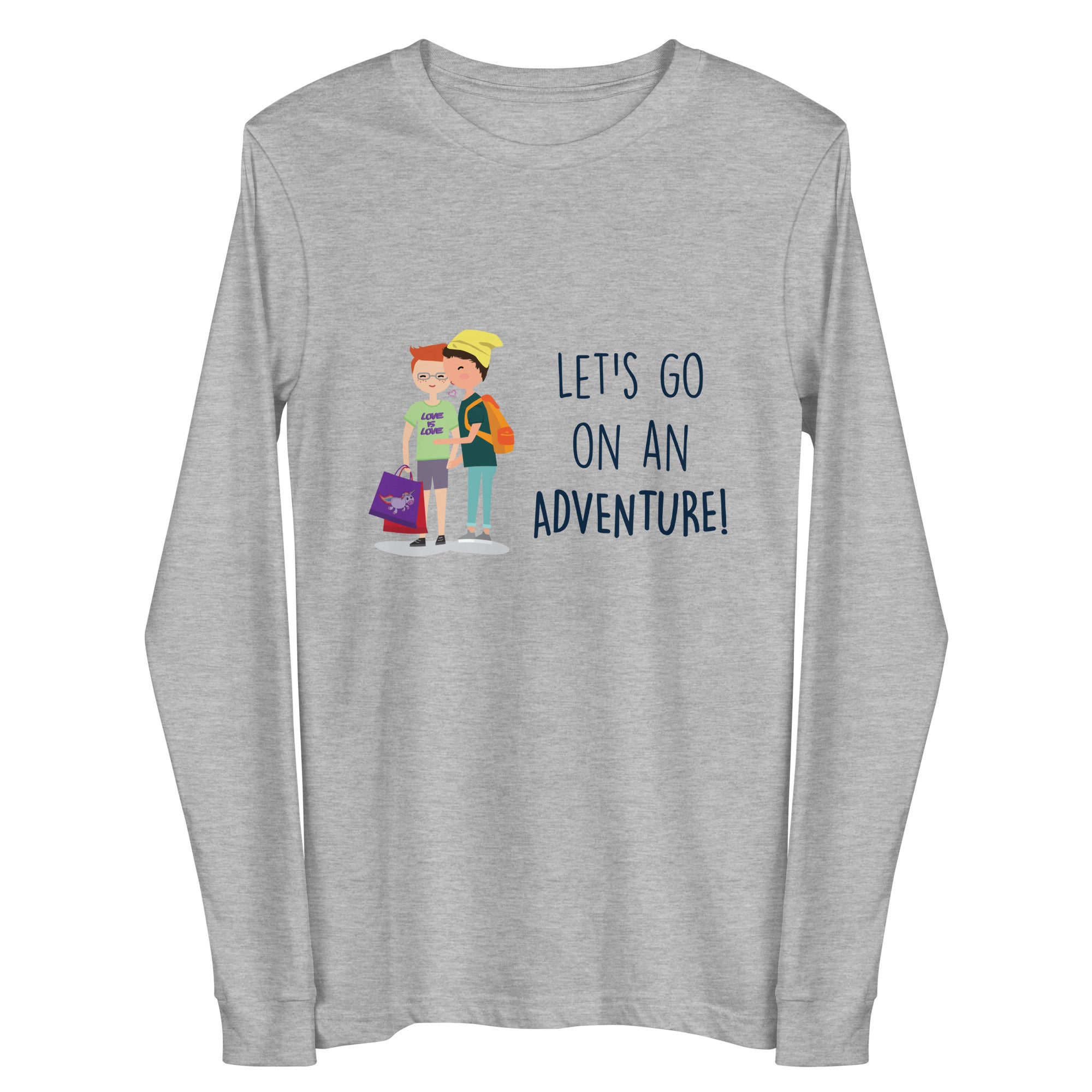 Let's Go On An Adventure Unisex Long Sleeve Tee