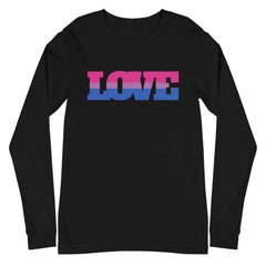 Bisexual Love Unisex Long Sleeve T-Shirt