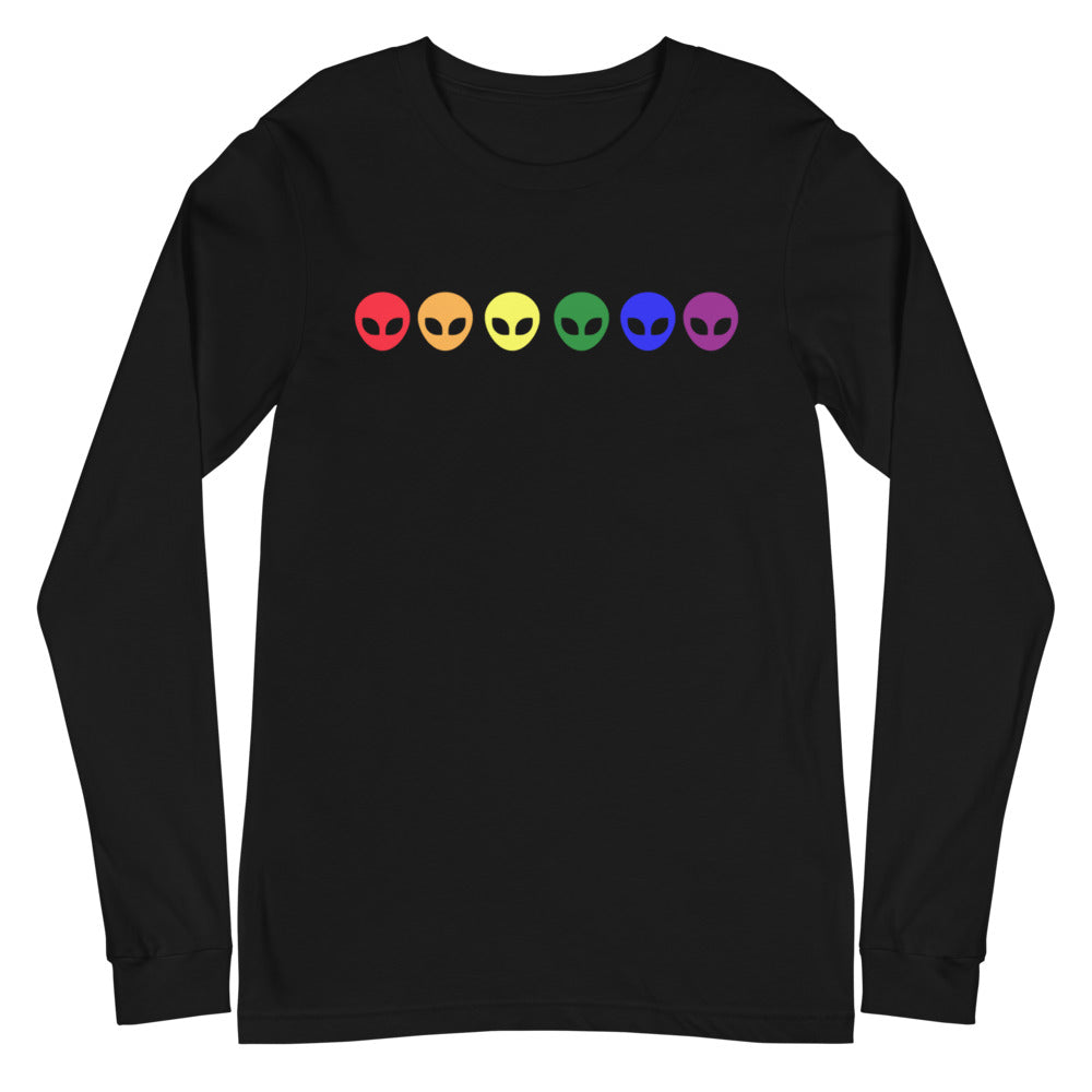 Gay Alien Unisex Long Sleeve T-Shirt