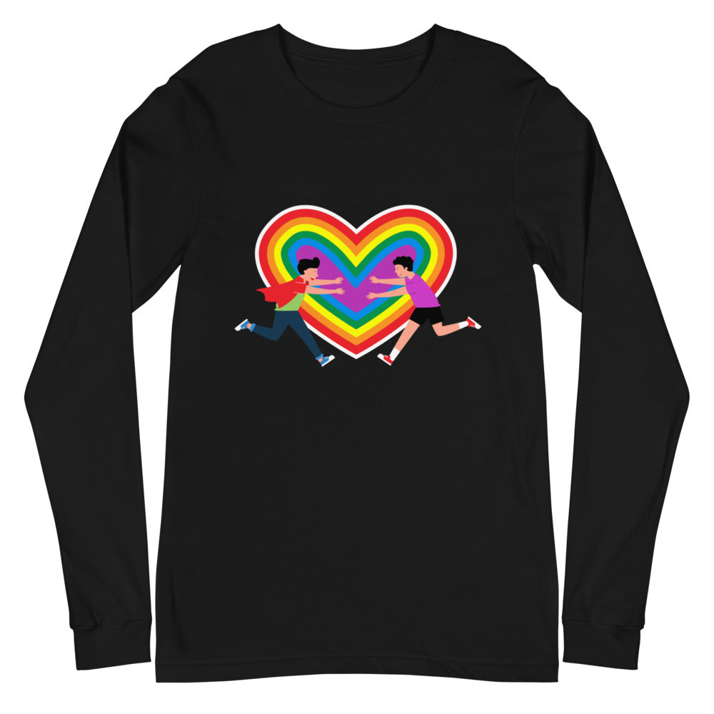 Gay Couple Unisex Long Sleeve T-Shirt