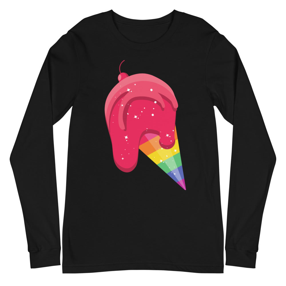 Gay Icecream Unisex Long Sleeve T-Shirt