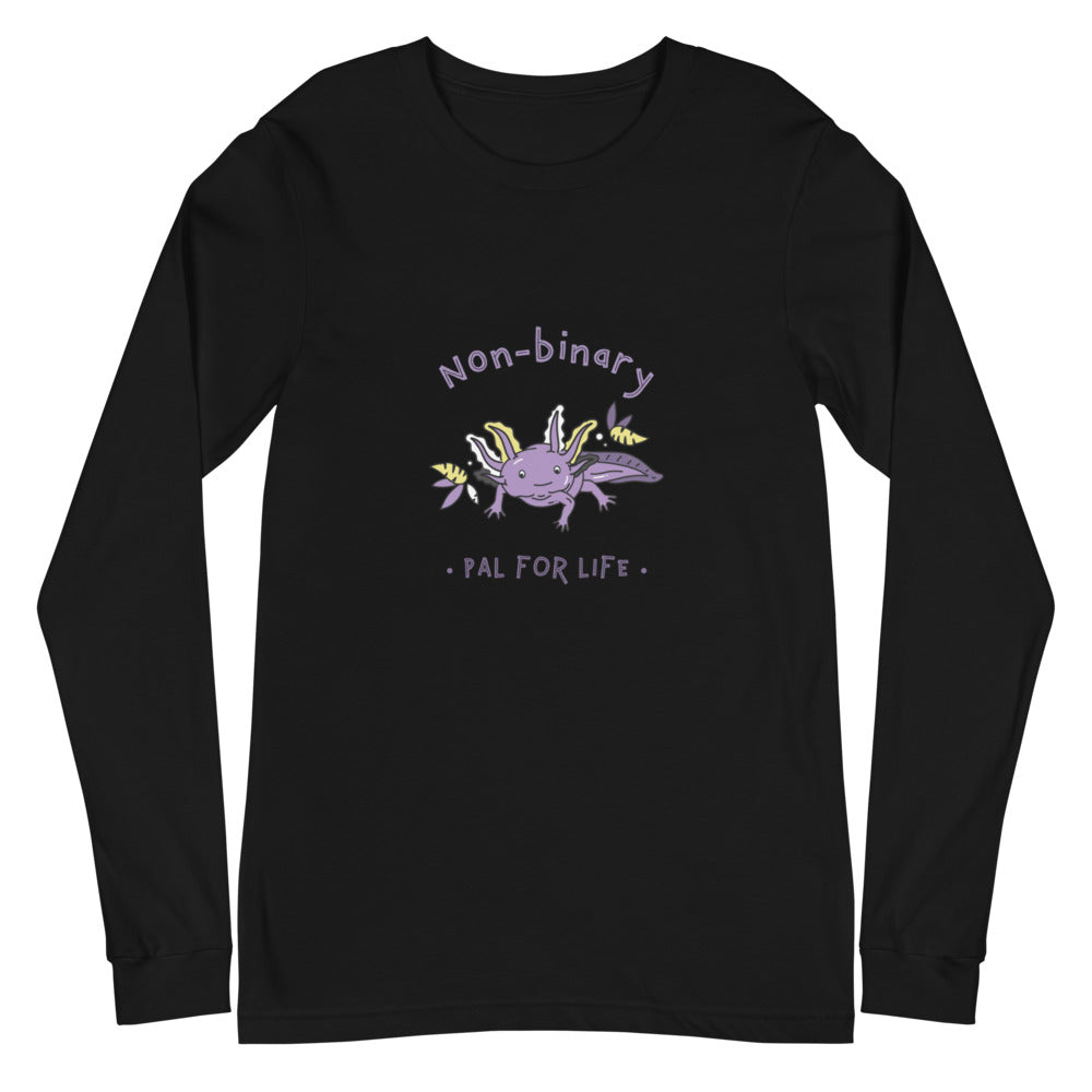 Non-Binary Pal For Life Unisex Long Sleeve T-Shirt