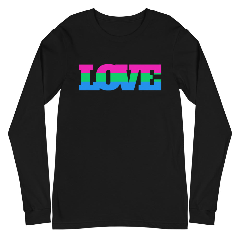 Polysexual Love Unisex Long Sleeve T-Shirt