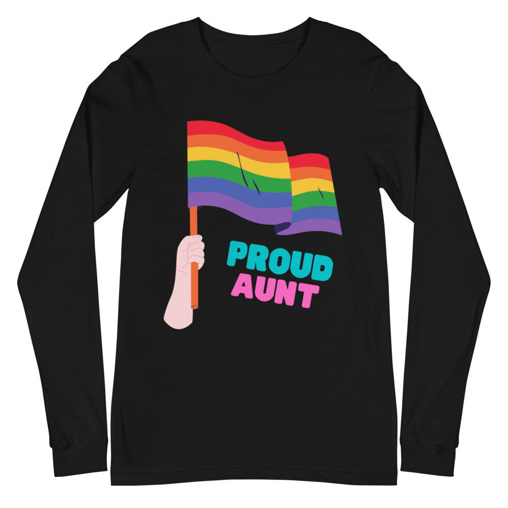 Proud Aunt Unisex Long Sleeve T-Shirt