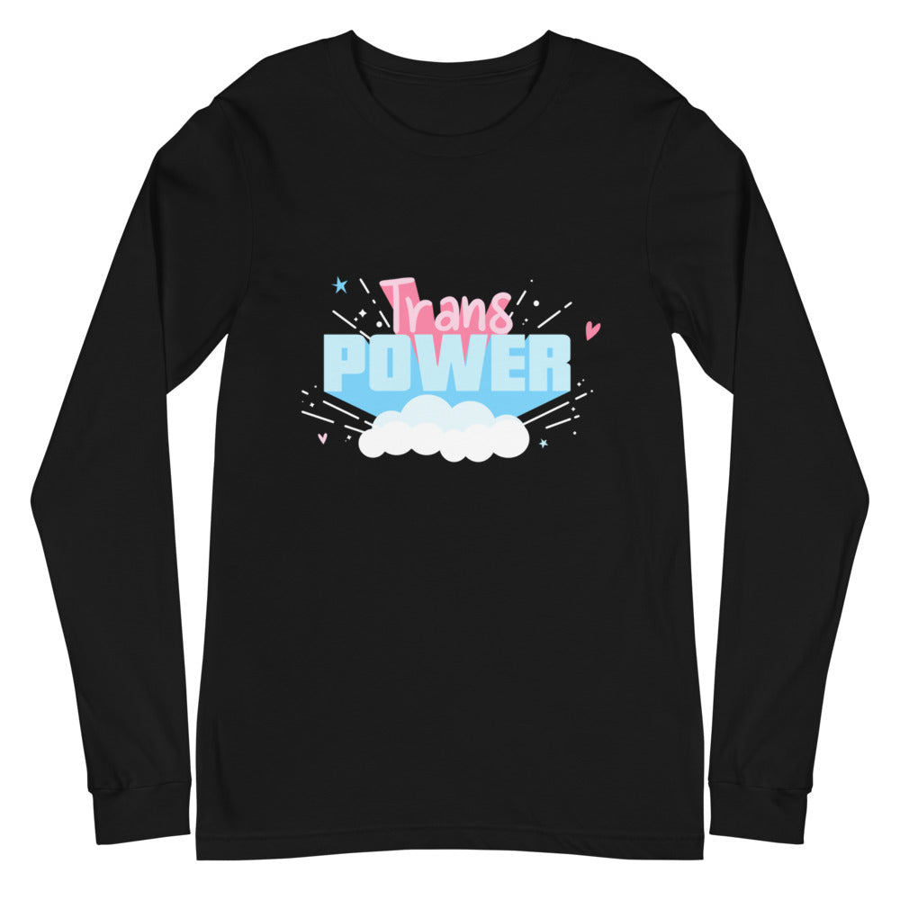 Trans Power Unisex Long Sleeve T-Shirt
