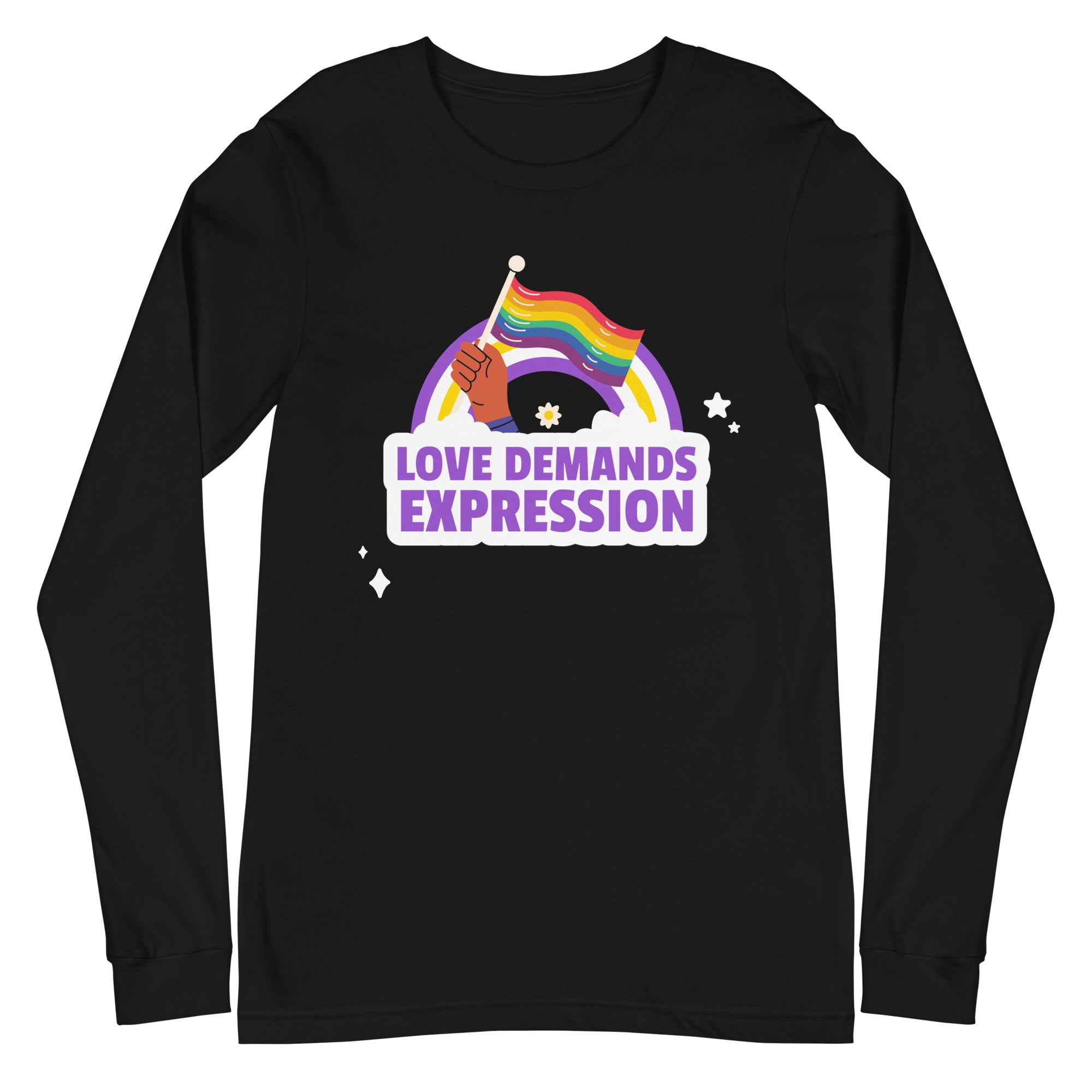 Love Demands Expression Unisex Long Sleeve T-Shirt