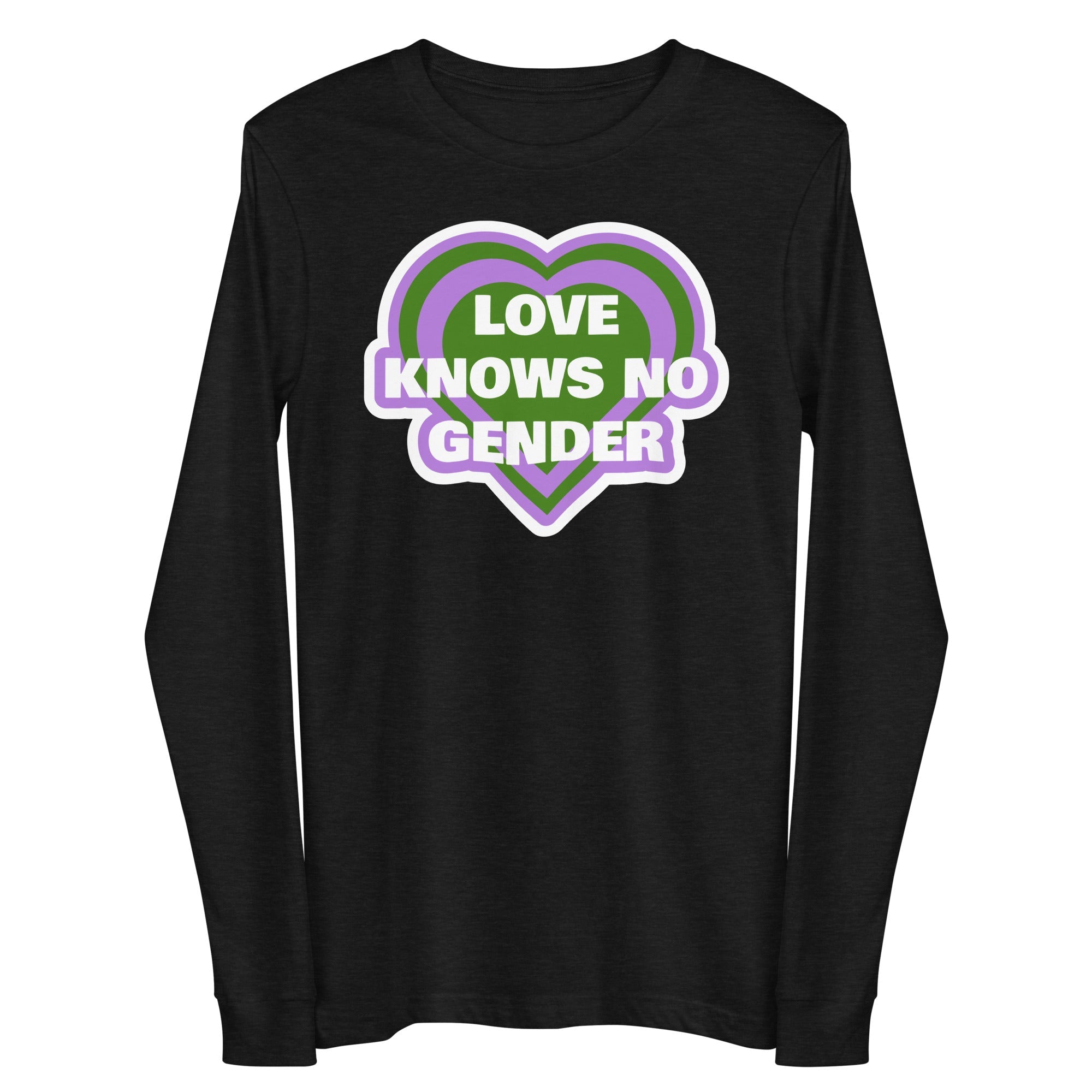 Love Knows No Gender Unisex Long Sleeve Tee