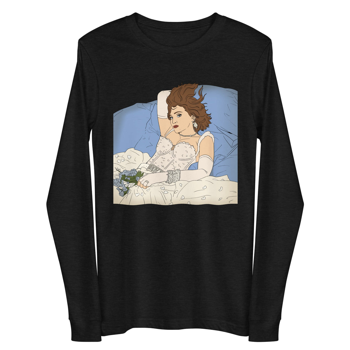 Madonna Like A Virgin Unisex Long Sleeve Tee