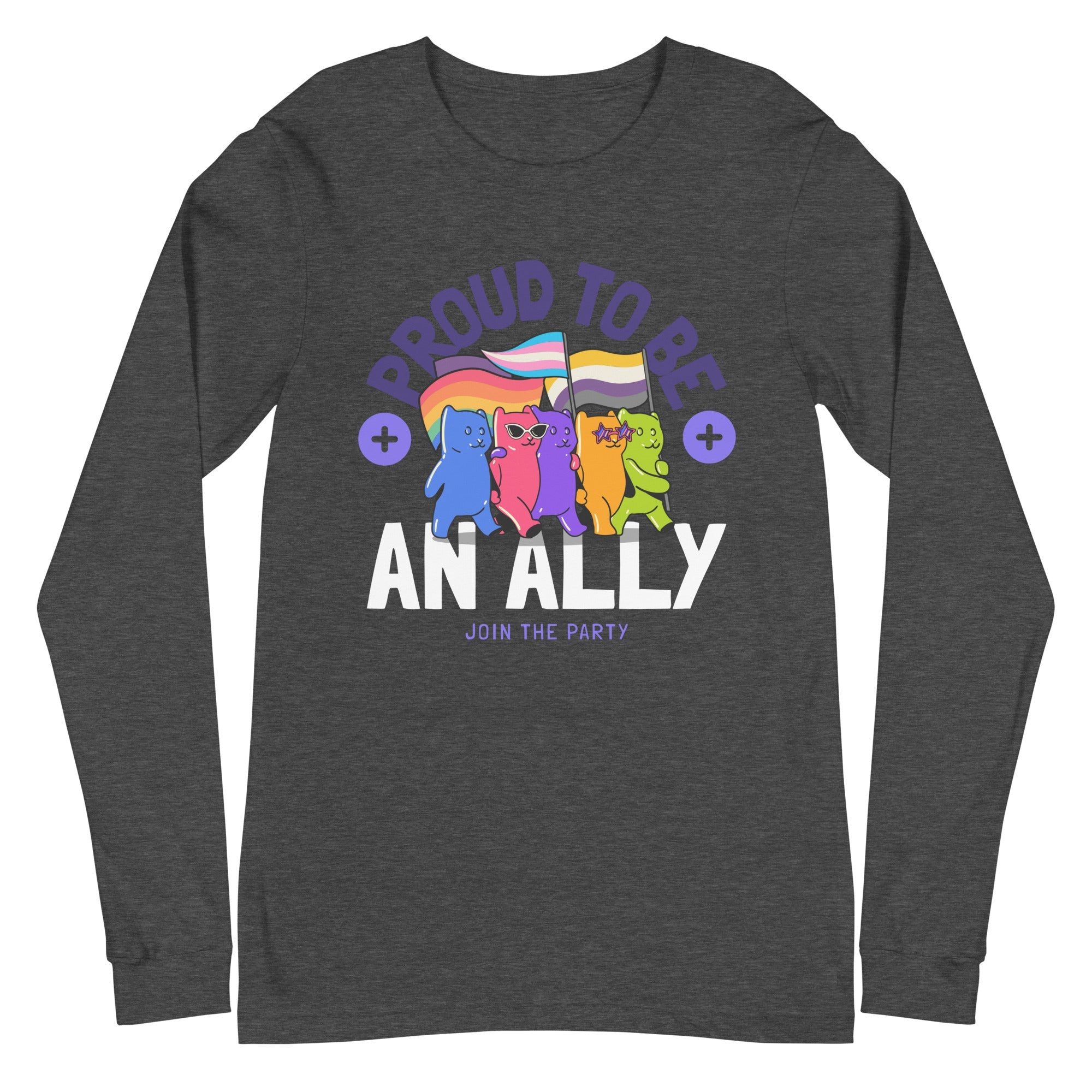 Proud To Be An Ally Unisex Long Sleeve T-Shirt