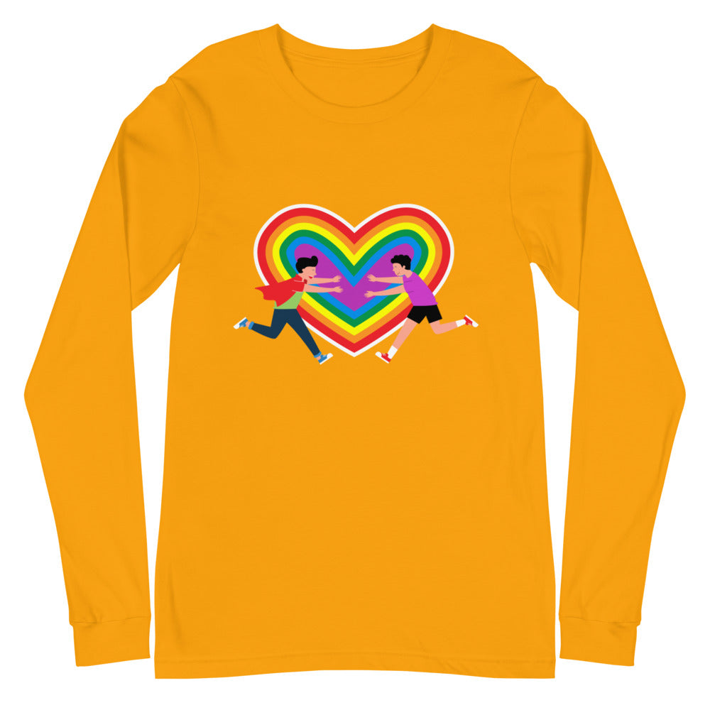 Gay Couple Unisex Long Sleeve T-Shirt