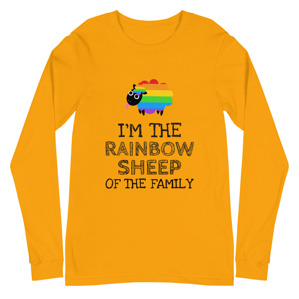 I'm The Rainbow Sheep Of The Family Unisex Long Sleeve T-Shirt