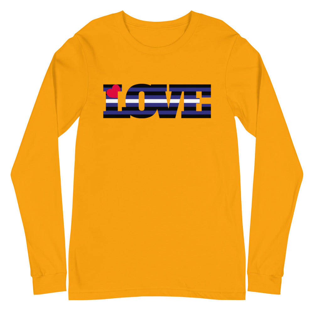 Leather Pride Love Unisex Long Sleeve T-Shirt