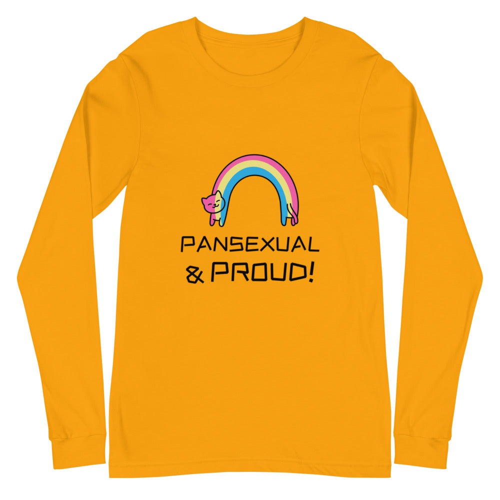Pansexual & Proud Unisex Long Sleeve T-Shirt