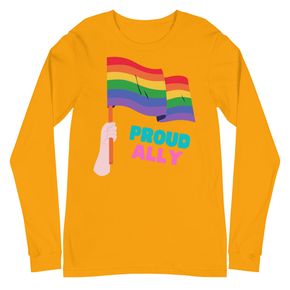 Proud Ally Unisex Long Sleeve T-Shirt