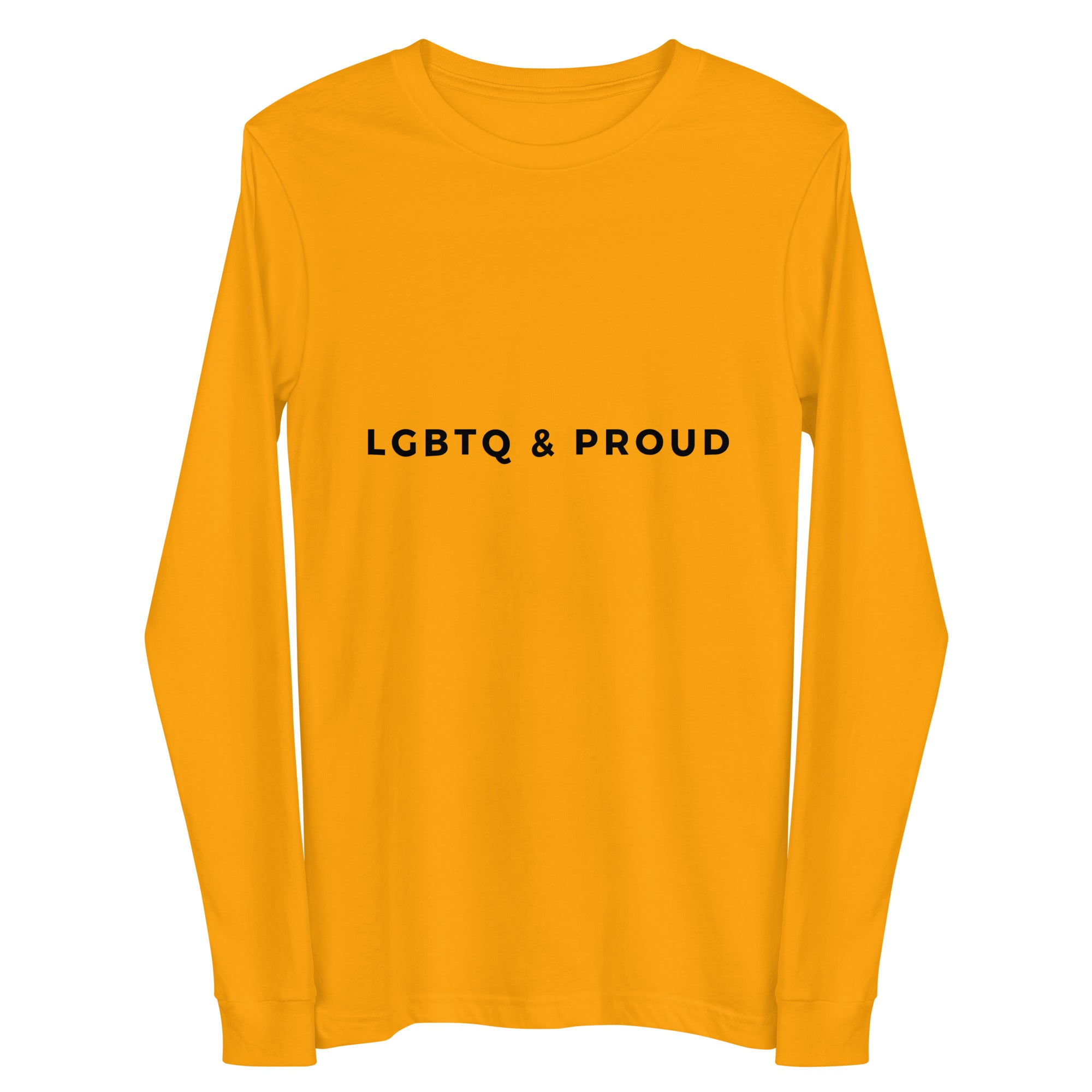 LGBTQ & Proud Unisex Long Sleeve Tee
