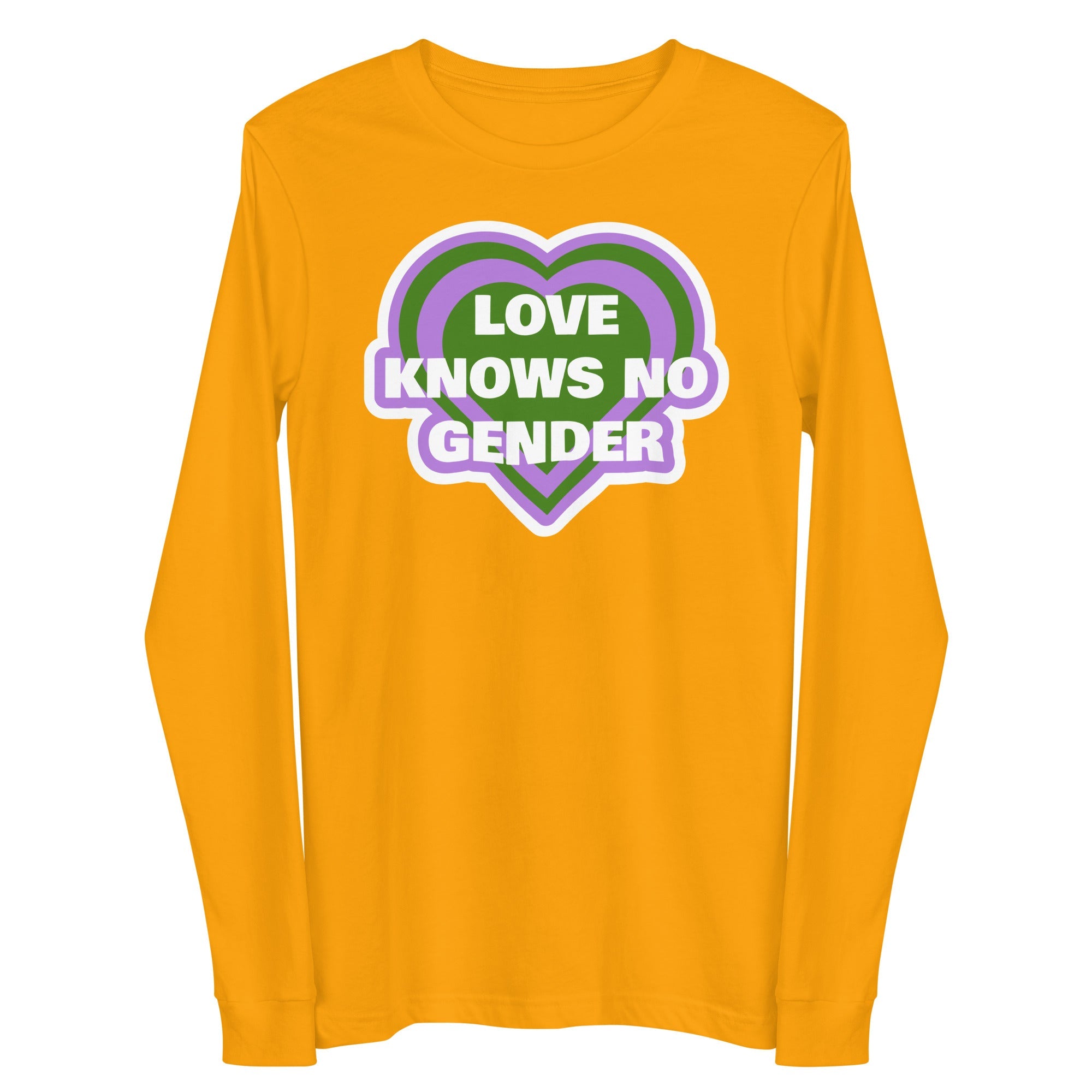 Love Knows No Gender Unisex Long Sleeve Tee