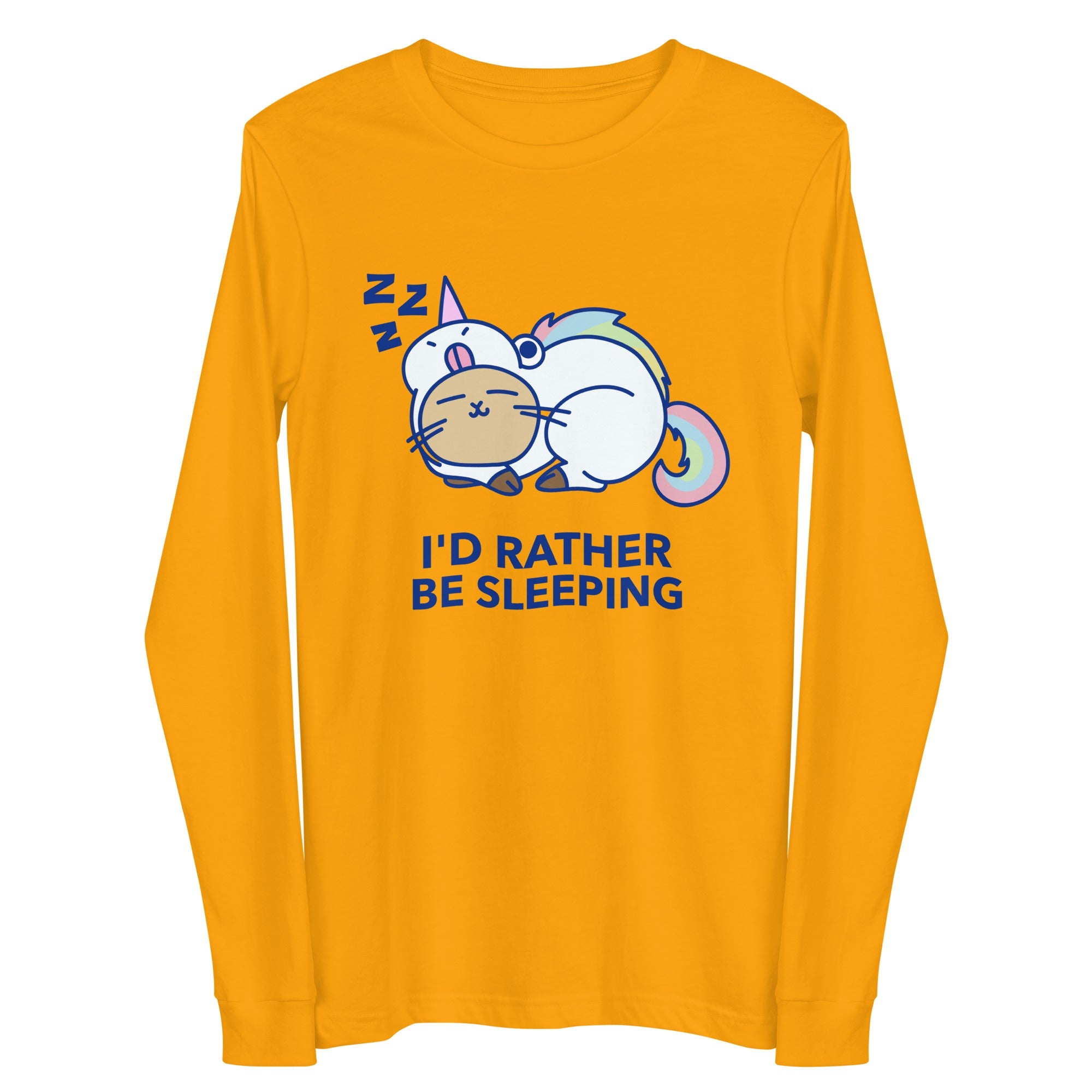 I'd Rather Be Sleeping Unisex Long Sleeve Tee