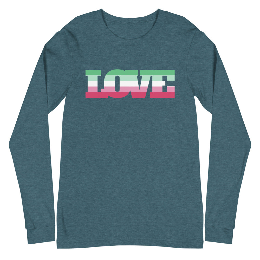 Abrosexual Pride Unisex Long Sleeve T-Shirt