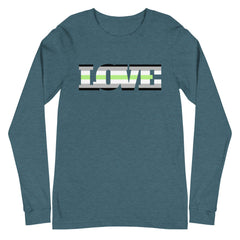 Agender Love Unisex Long Sleeve T-Shirt
