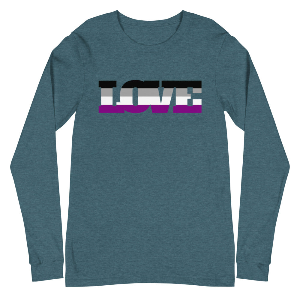 Asexual Love Unisex Long Sleeve T-Shirt