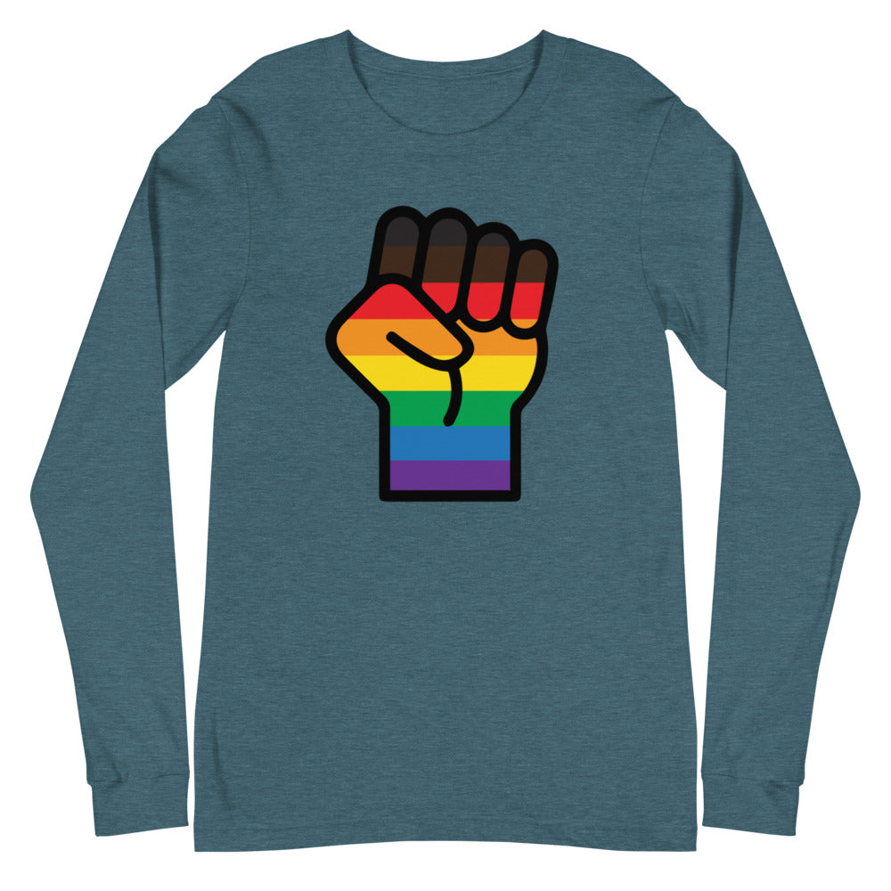 BLM LGBT Resist Unisex Long Sleeve T-Shirt