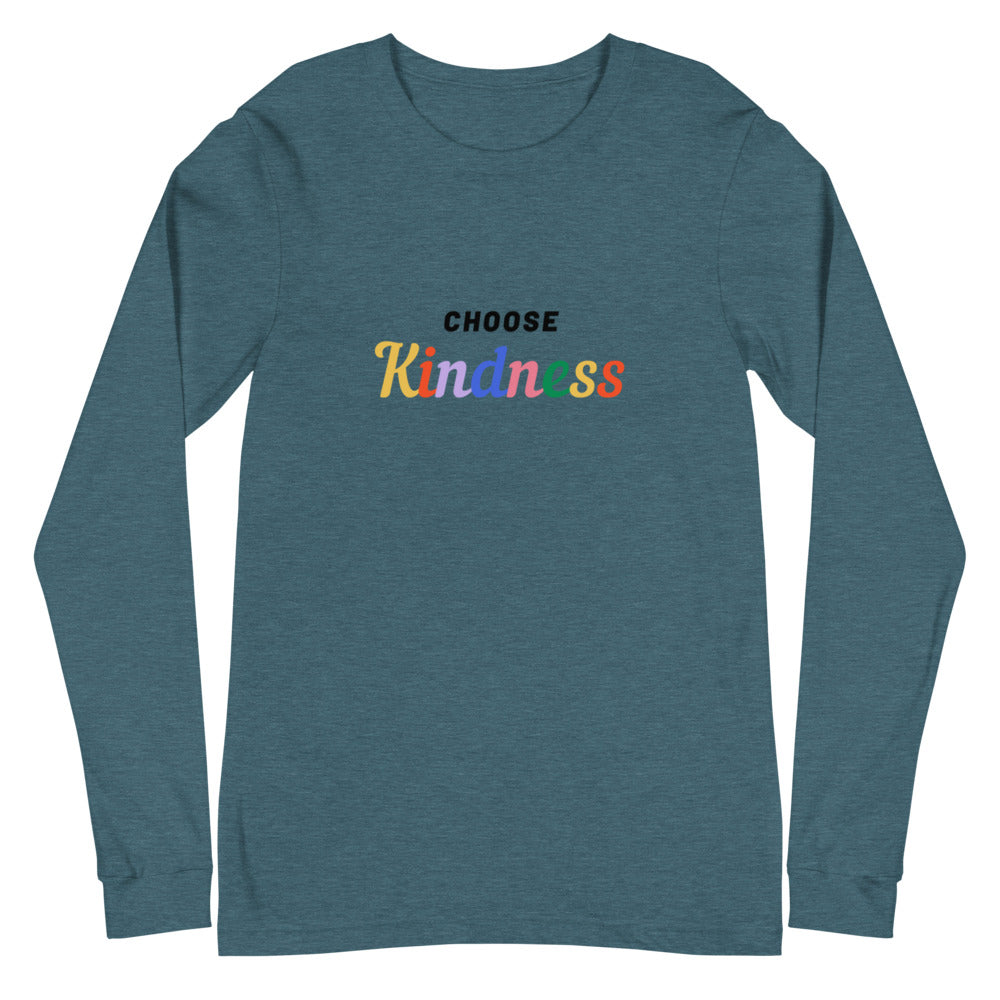 Choose Kindness Unisex Long Sleeve T-Shirt
