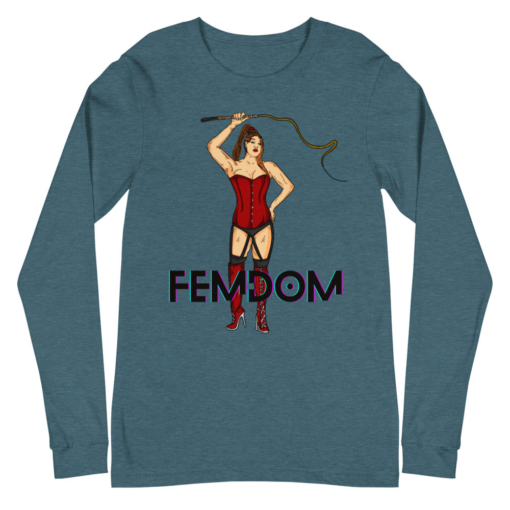 Femdom Unisex Long Sleeve T-Shirt
