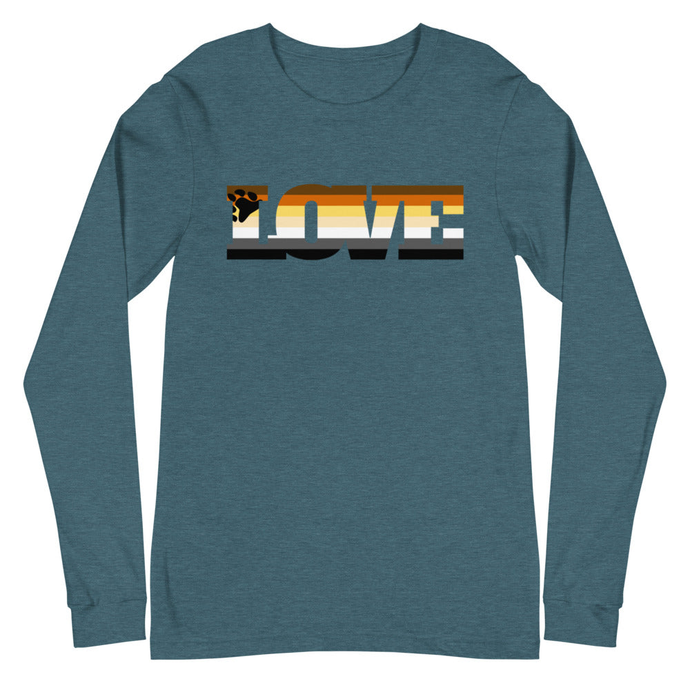 Gay Bear Love Unisex Long Sleeve T-Shirt