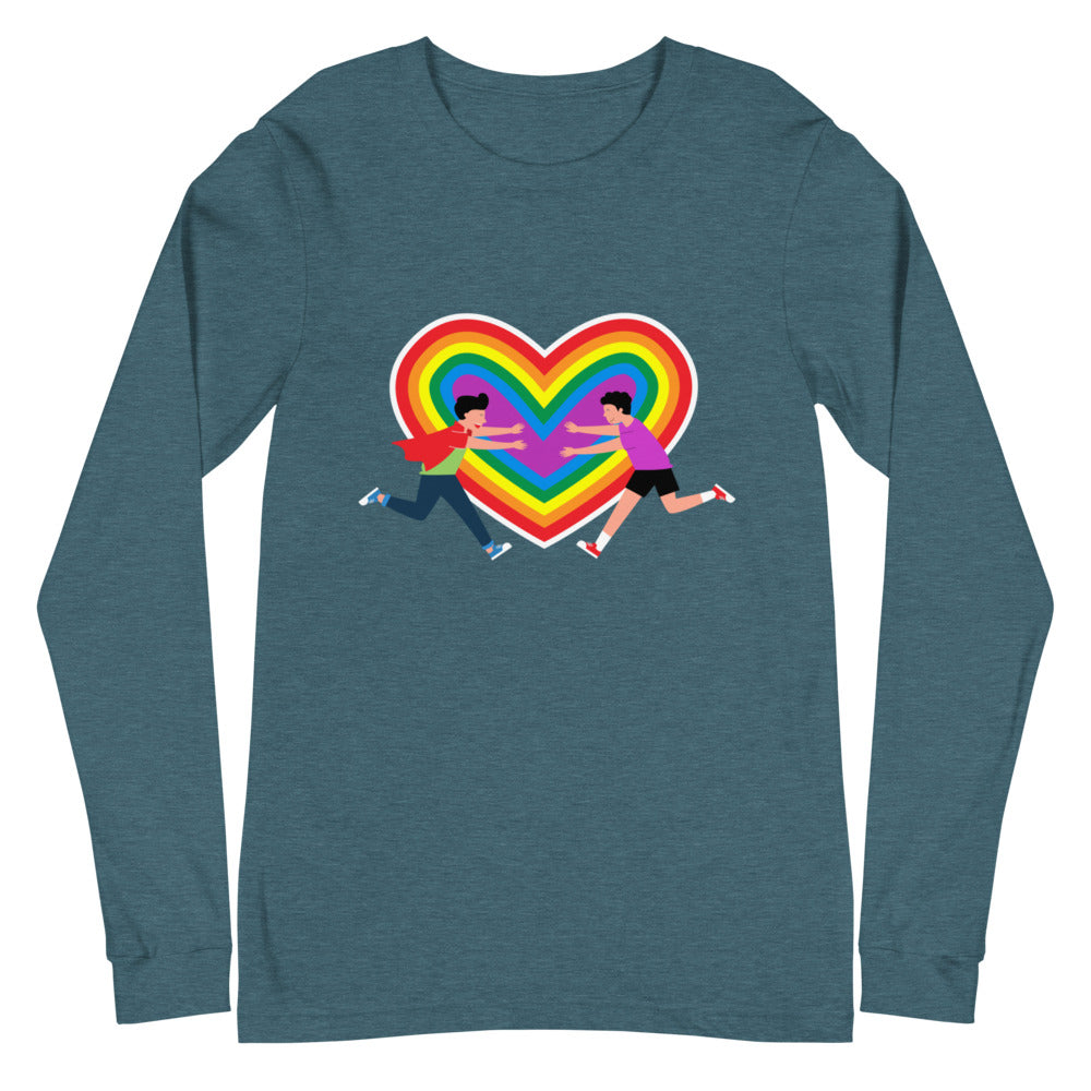 Gay Couple Unisex Long Sleeve T-Shirt